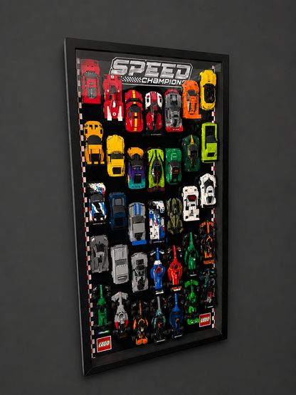 Lego Speed Champions XL Enclosed Perspex Frame