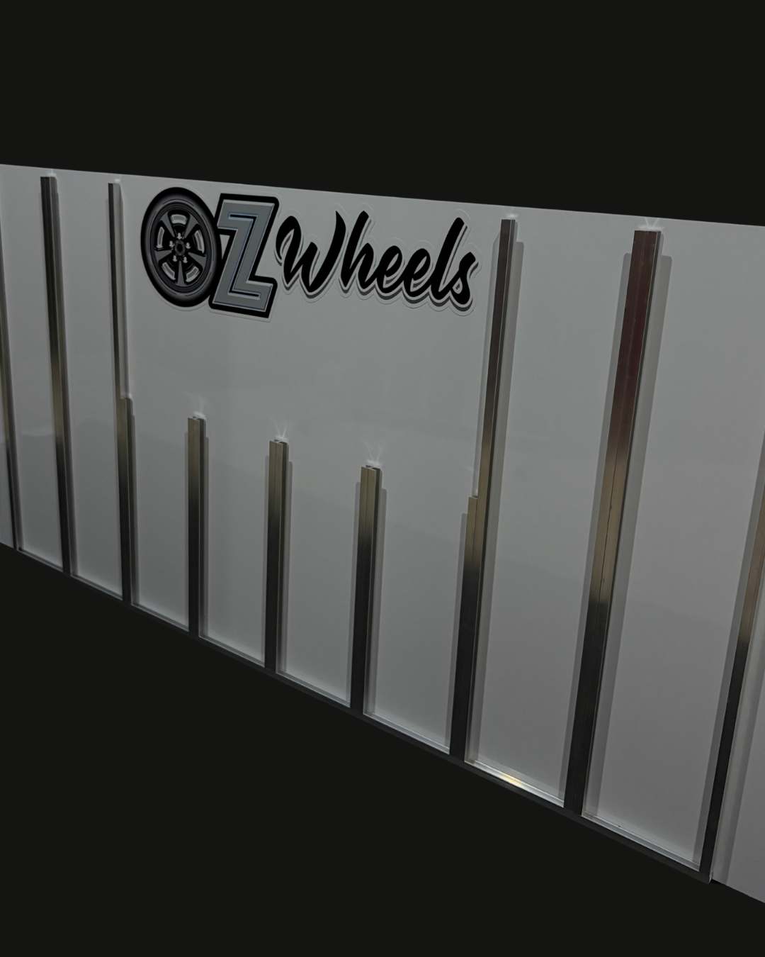 Oz Wheels Wall-Mount Display