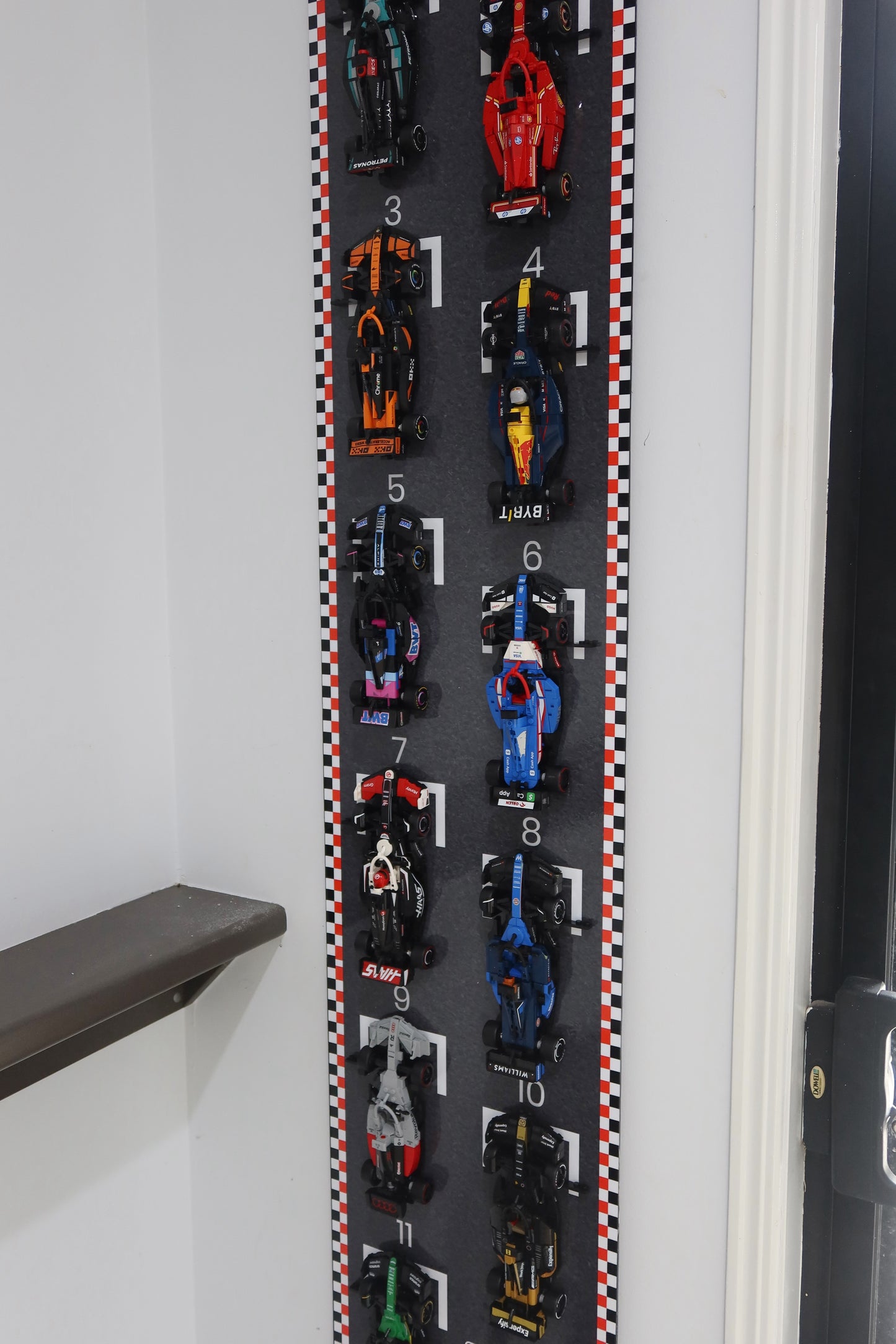 LEGO F1 Constructors Championship Display