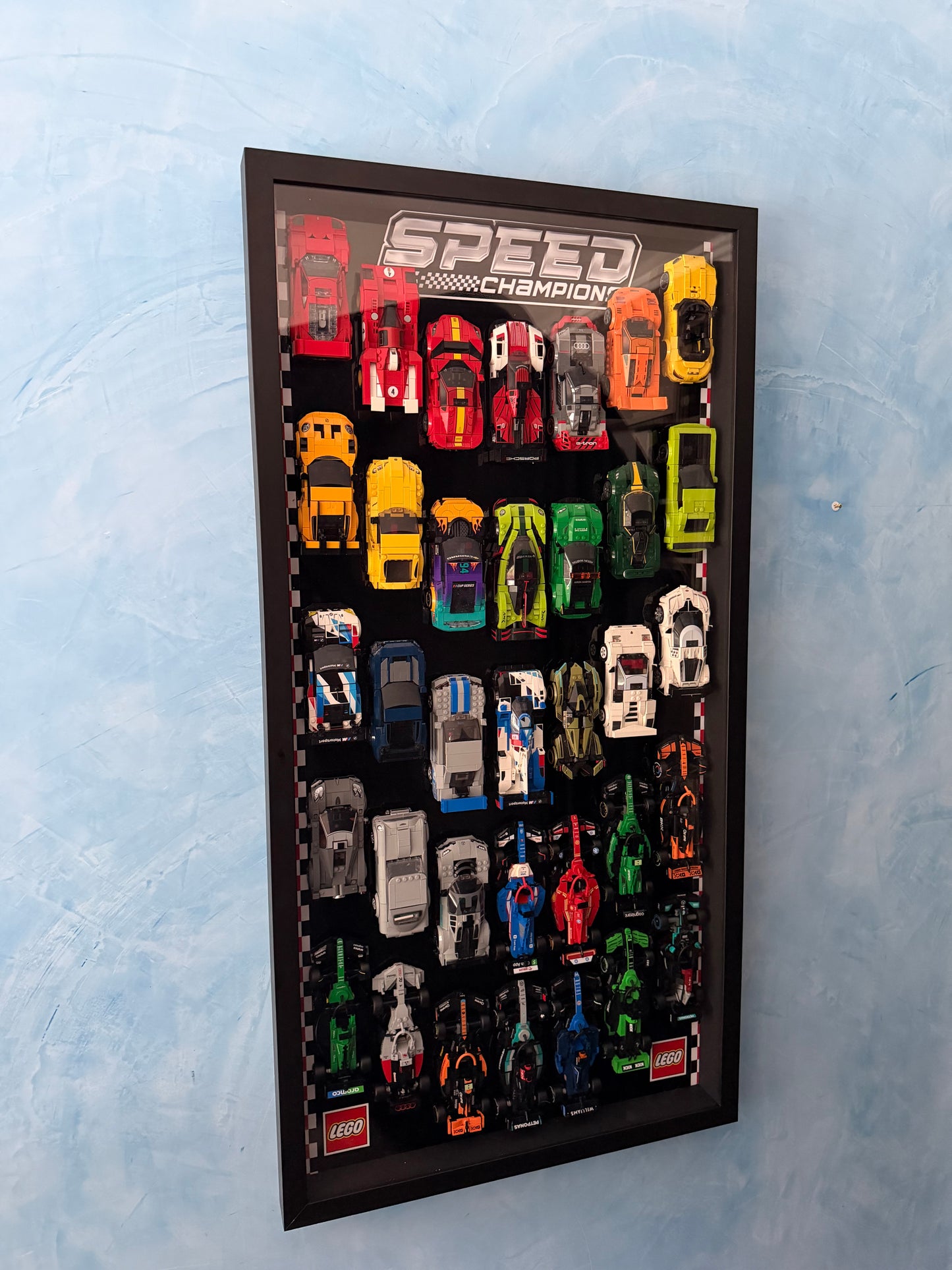 Lego Speed Champions XL Enclosed Perspex Frame
