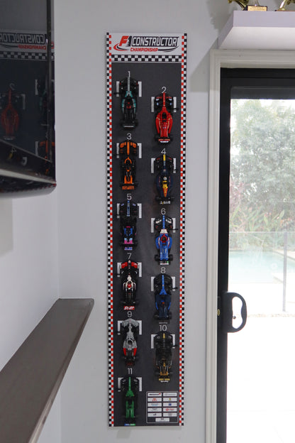 LEGO F1 Constructors Championship Display