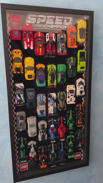 Lego Speed Champions XL Enclosed Perspex Frame